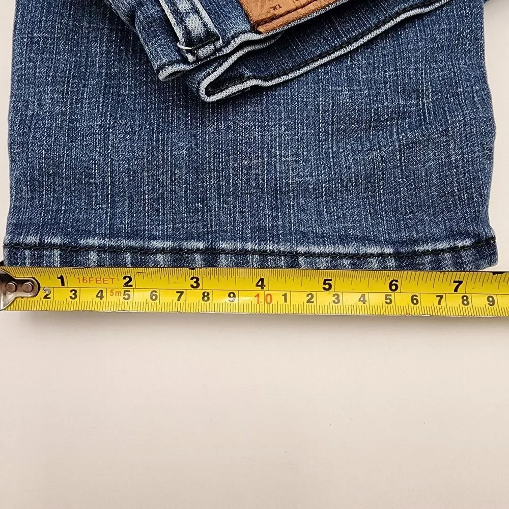 Lucky Brand 121 Slim Jeans Men's Size 38x34 Straight Leg Medium‎ Wash Blue Denim